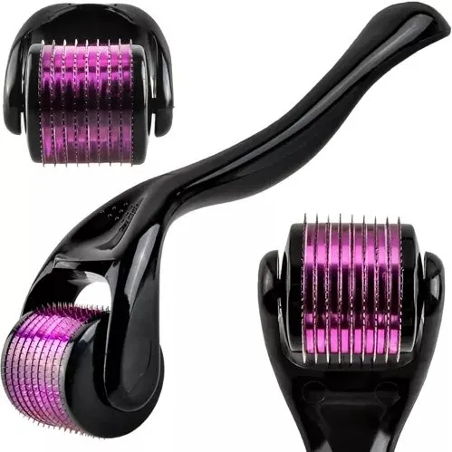 Skin Roller 540 Mikronåle - 0,5 mm - Stimulerer hudvækst