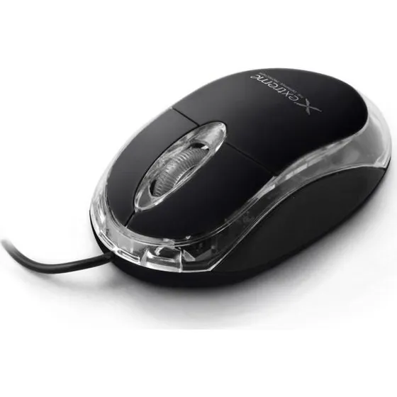 Extreme Titanum XM102K USB Optisk Mus, Sort, 1000 DPI