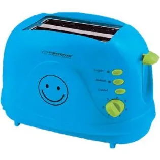 Esperanza SMILEY Brødrister 2 Skiver 750W Blå
