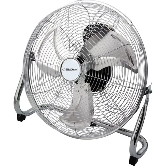 Esperanza Scirocco 12" Krom Bordventilator, 3 Hastigheder