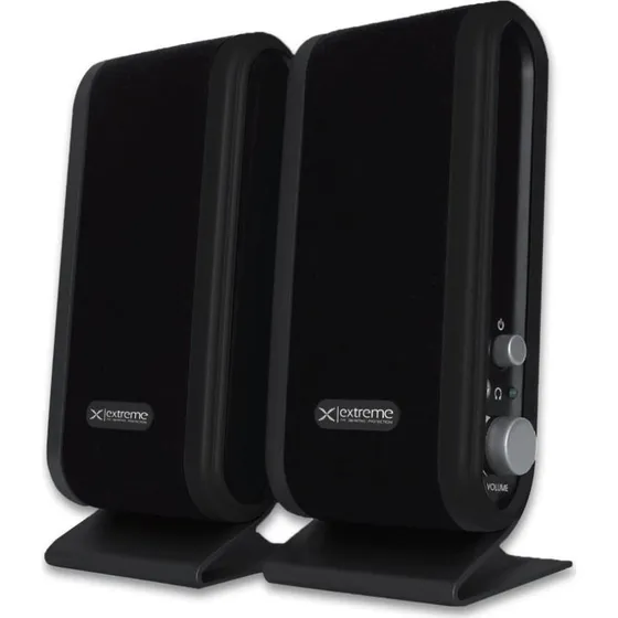 EXTREME XP102 2.0 Højttalere, 4 W, Sort
