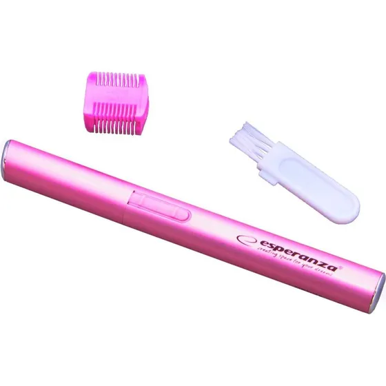 Esperanza Mini-trimmer til øjenbryn og bikinilinje, pink