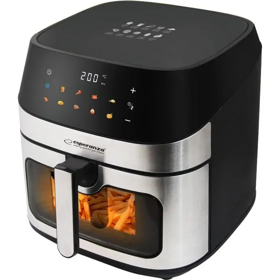 Esperanza Airfryer 8L 1600W Inox