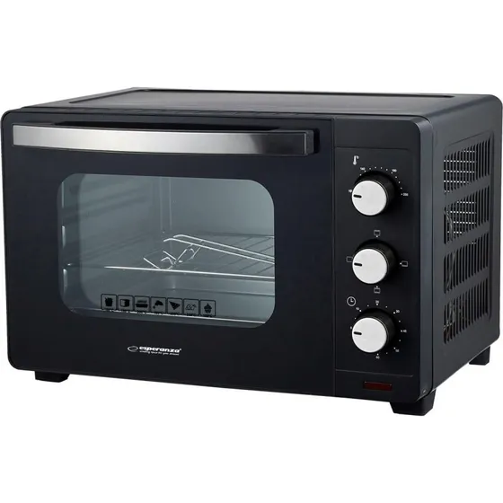 Esperanza Miniovn 20 L EKO008N 1280 W, sort