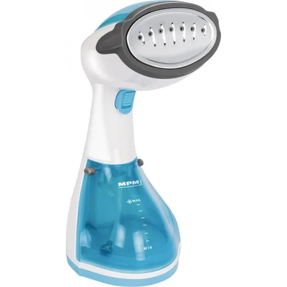 MPM MZP-01 Dampstrygejern 0,25L, 1200W, Blå/Hvid