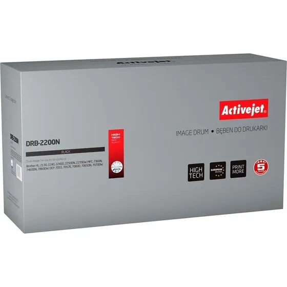 ActiveJet DRB-2200N OPC-tromle til Brother DR-2200, sort, 12.000 sider