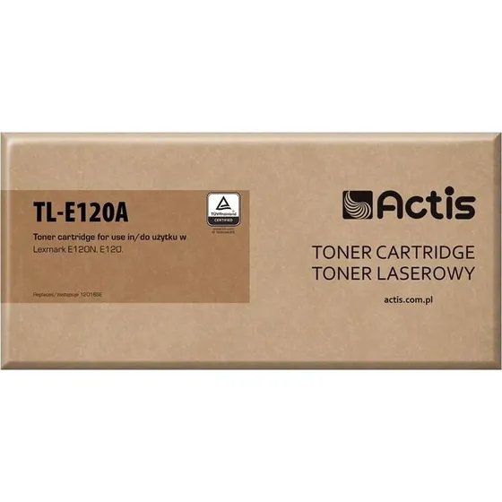 Actis TL-E120A Sort Toner, 2.000 Sider, Kompatibel med Lexmark E120