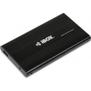 iBox HD-02 2,5" Ekstern Harddiskkabinet USB 3.2 Gen 1, Sort