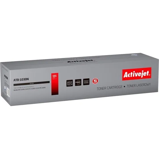 ActiveJet ATB-1030N Sort Toner, Kompatibel med Brother TN-1030, 1.000 sider