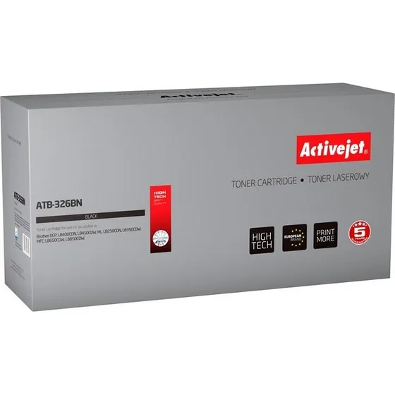 ActiveJet ATB-326BN Sort Toner til Brother TN-326BK, ca. 4.500 sider