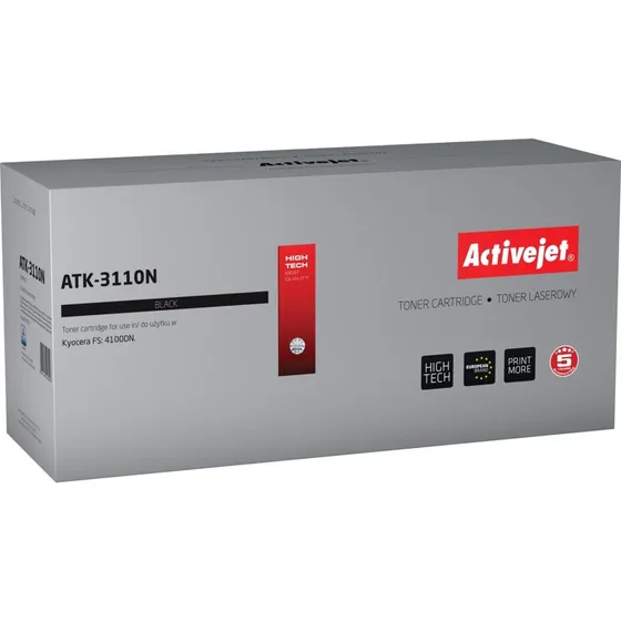 ActiveJet ATK-3110N, sort, kompatibel med Kyocera TK-3110, 15.500 sider