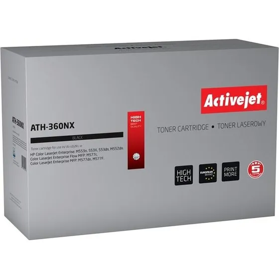 ActiveJet ATH-360NX Sort Toner, Kompatibel til HP 508X, 12.500 Sider