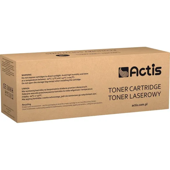 Actis TO-B432X Sort Toner, Høj Kapacitet, Kompatibel med OKI 45807111