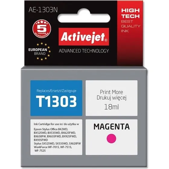 ActiveJet AE-1303N Magenta, 18 ml (XL)