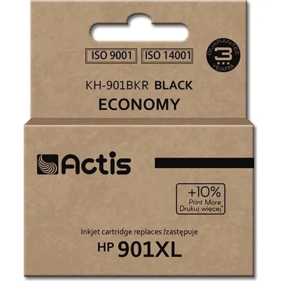 Actis KH-901BKR sort blækpatron 20 ml til HP 901XL