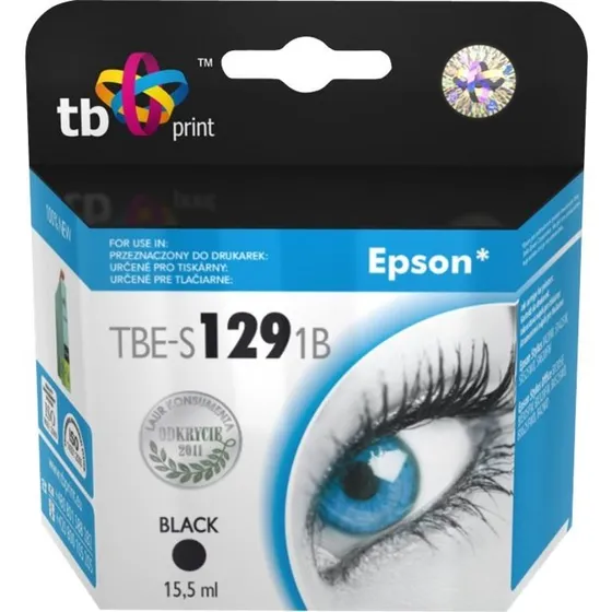 TB Sort Blækpatron 15,5 ml (TBE-S1291B)