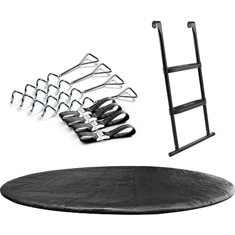 Salta sikkerhedspakke: overtræk, stige & forankring Ø427 cm
