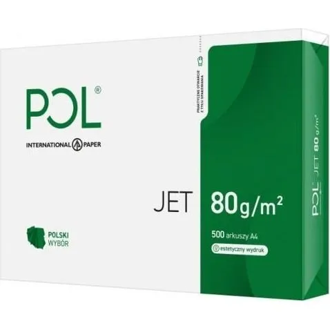 Igepa Poljet A4 80 g/m² 500 ark hvid mat