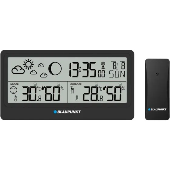 Blaupunkt WS20BK Vejrstation, sort