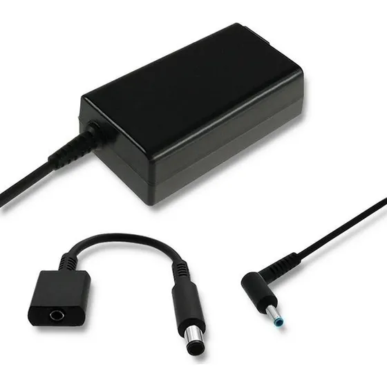 Qoltec 65W Strømforsyning til HP, 19 V, 3,33 A, 4,5×3,0+pin med adapter