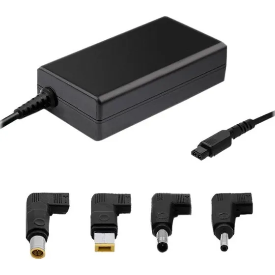 Qoltec 65W Strømforsyningsadapter, sort