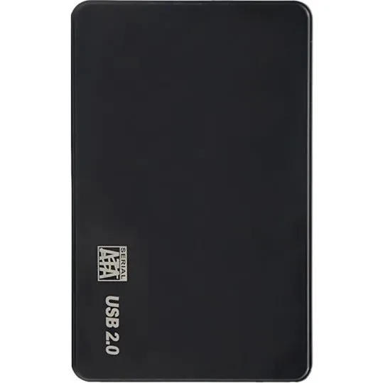 Qoltec SSD Kabinet 2.5" SATA3 USB 2.0, Sort