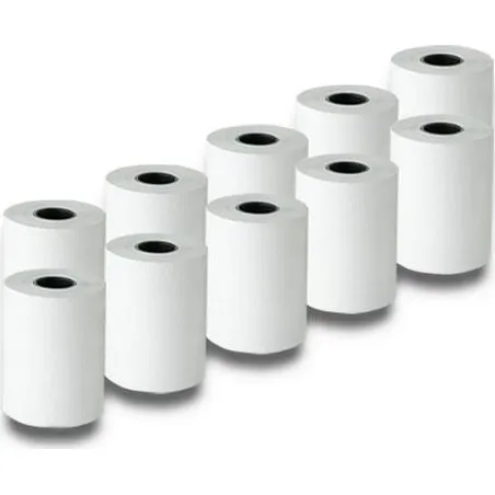 Qoltec 57 mm x 20 m BPA-fri termopapirruller 10 stk