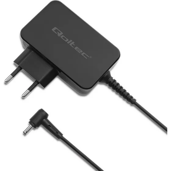 Qoltec 45W Strømadapter til ASUS ZENBOOK UX21E/UX31E, Sort