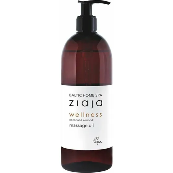 Ziaja Baltic Home Spa Wellness Massageolie 490 ml, Mandel & Kokos