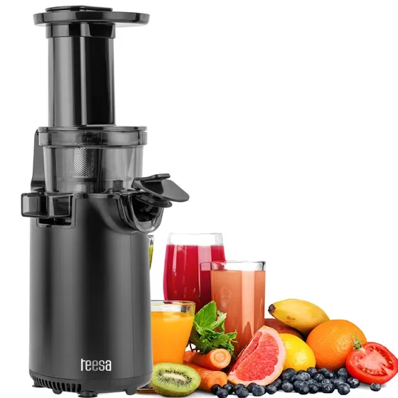 Teesa TSA3233 Vertikal Slowjuicer, 130W, Sort, Tritan BPA-fri