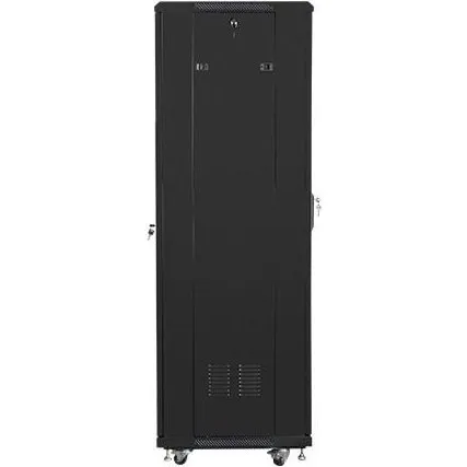 Lanberg FF01-6637-12B 37U gulvstående rackskab sort 600×600 mm