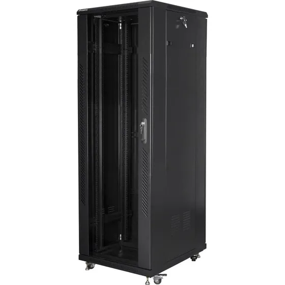 Lanberg FF01-6837-12B 37U fritstående rackskab, sort