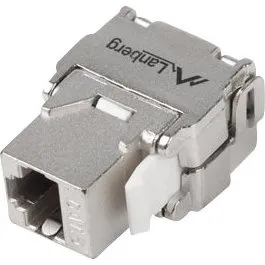 Lanberg KSF6-2000 Sølv - Modulær Indlæg CAT6 FTP RJ45
