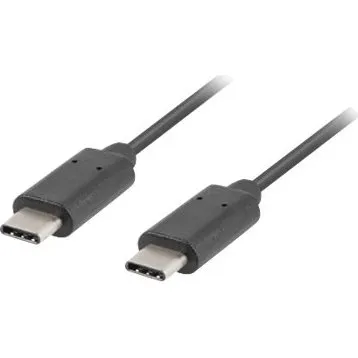 Lanberg USB-C kabel 1m sort