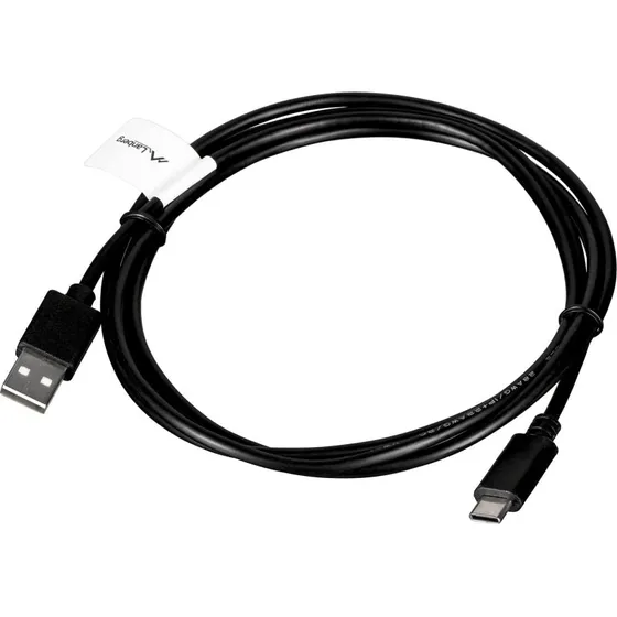 Lanberg USB-C kabel 1,8 m USB 2.0, sort