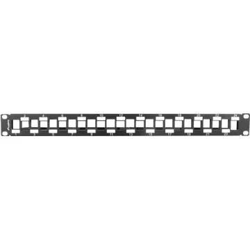 Lanberg PPKS-1224-B 1U 24-port sort patchpanel