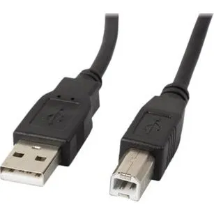Lanberg USB 2.0 USB-kabel 50 cm Sort