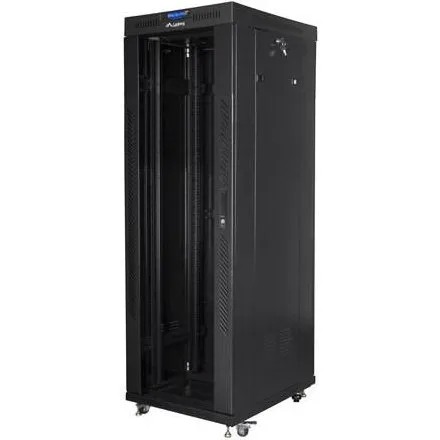 Lanberg 37U Gulvstående Rackskab 19" Sort (600×800 mm)