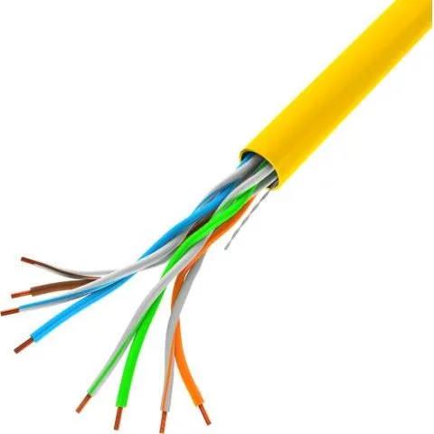 Lanberg UTP Cat5e 305 m Gul Bulkkabel