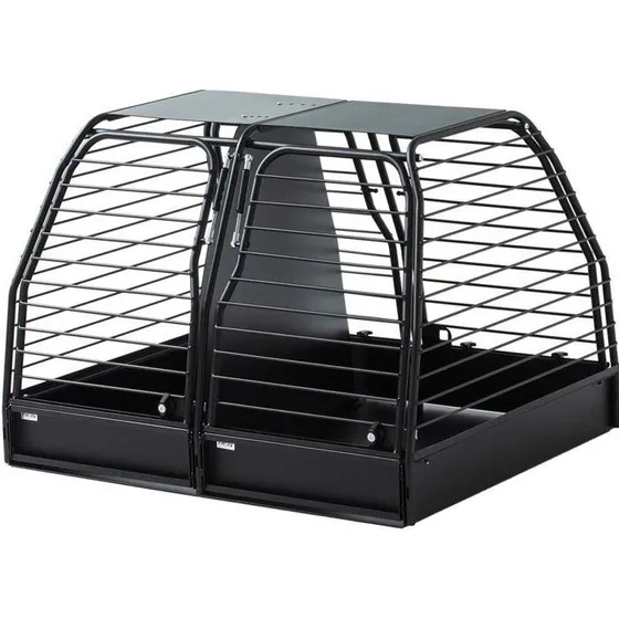 Flexxy Dobbelt Hundebur Small (til bil)