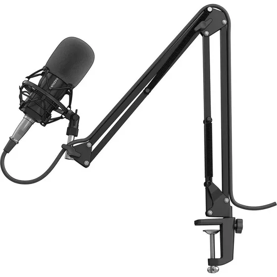 Genesis Radium 300 XLR Studiemikrofon, Sort