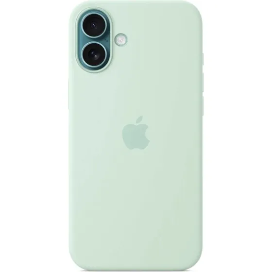Apple iPhone 16 Plus Silikonecover MagSafe Aquamarine