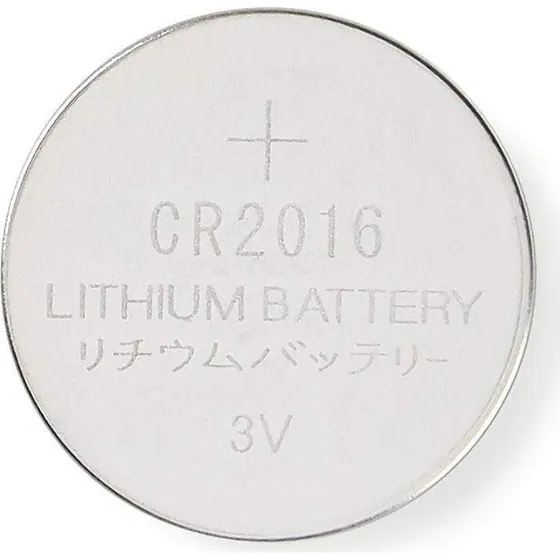 Nedis BALCR20165BL 5 x CR2016 Lithium Knapp batterier 3V