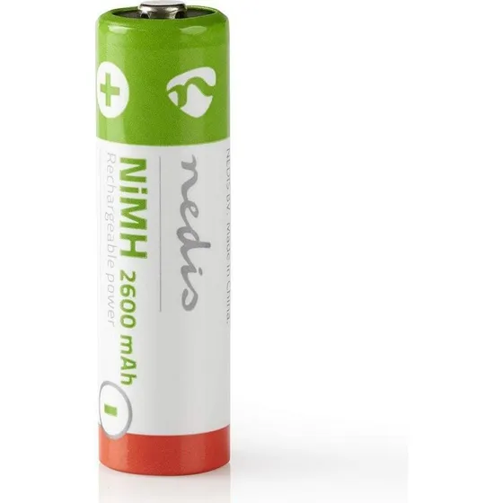 Nedis Genopladelige Ni-MH AA Batterier 2600 mAh | 4-Pack