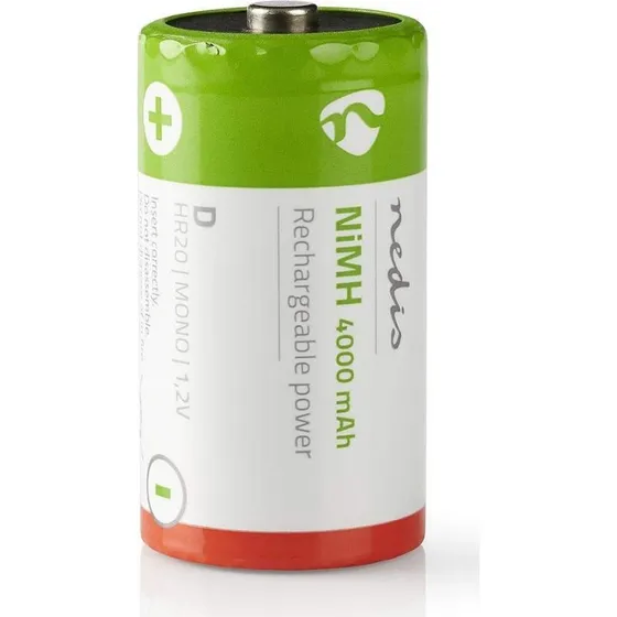 Nedis BANM40HR202B 2x D NiMH 4000 mAh
