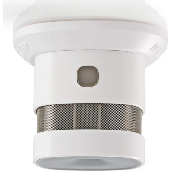 Nedis Røgalarm Kompakt 43x43mm, Hvid, 85 dB, Batteri op til 1 År