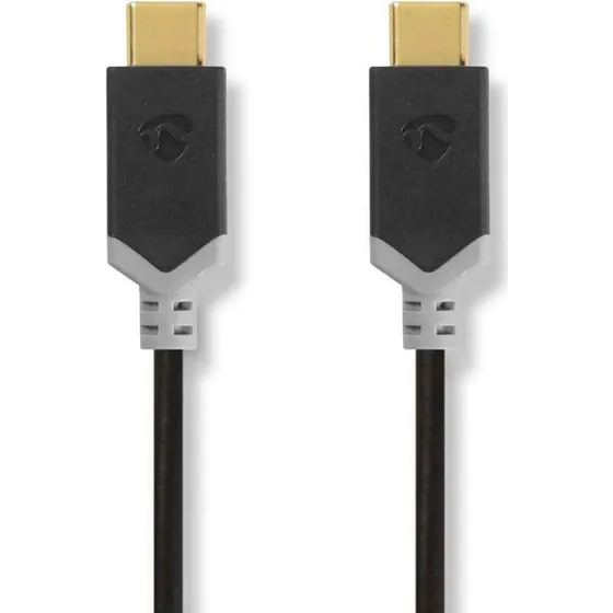 Nedis USB-C 2.0 m 60W 4K@60Hz guldplateret
