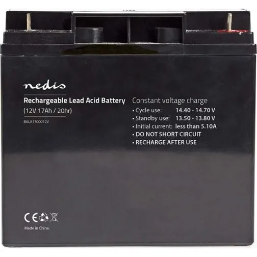 Nedis BALA1700012V 12 V 17000 mAh blybatteri