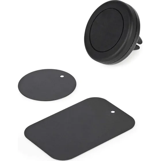Nedis SCMTM200BK Magnetholder til Bil, Sort, Universal 4-6"