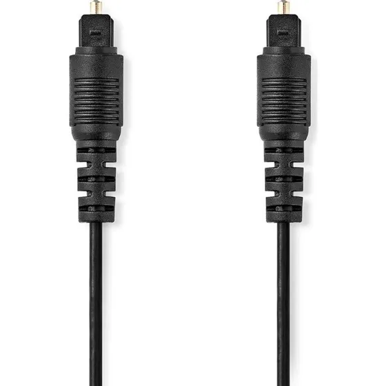 Nedis Digital Optisk Lydkabel 5 m, Sort